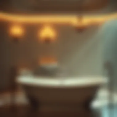 Diagram illustrating common jet leak locations in a bathtub