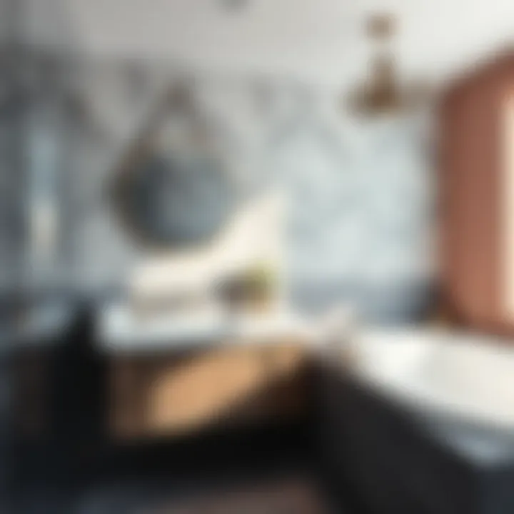 High-Quality Bathroom Materials Detailed view of high-quality bathroom materials