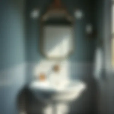 Enhancing Bathroom Aesthetics with Sealers Aesthetically pleasing bathroom sink post-sealing