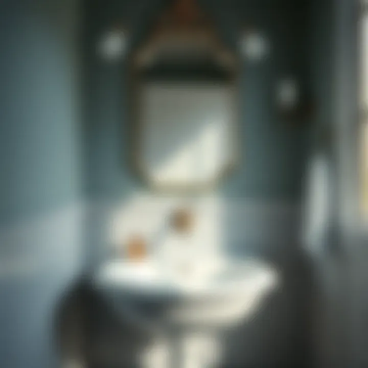 Enhancing Bathroom Aesthetics with Sealers Aesthetically pleasing bathroom sink post-sealing