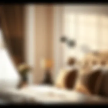 Stylish Wall Sconces for Serene Atmosphere Stylish wall sconces providing soft lighting in a serene bedroom