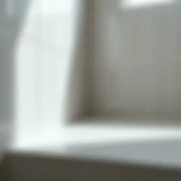 Close-up of sparkling clean bathroom tile