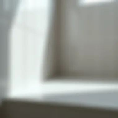 Spotless Bathroom Tile Surface Close-up of sparkling clean bathroom tile