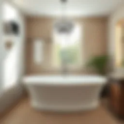 Elegant design of the Briggs Liberty bathtub showcasing modern aesthetics