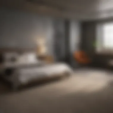 Basement Transformation Showcase Before and after transformation of a basement into a bedroom