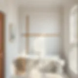 Determining bathroom wall dimensions for painting