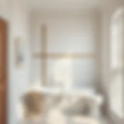 Determining bathroom wall dimensions for painting