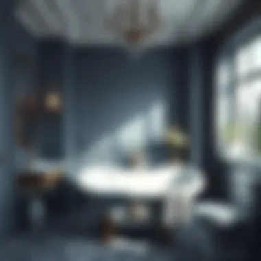 Choosing the Right Paint Different types of paint suitable for bathrooms