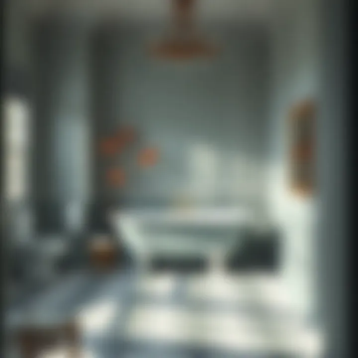 Considering Unique Features Accounting for unique bathroom features in paint calculations