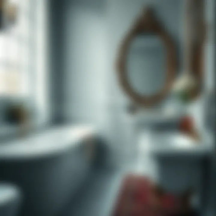 Elegant classic bathroom featuring vintage fixtures