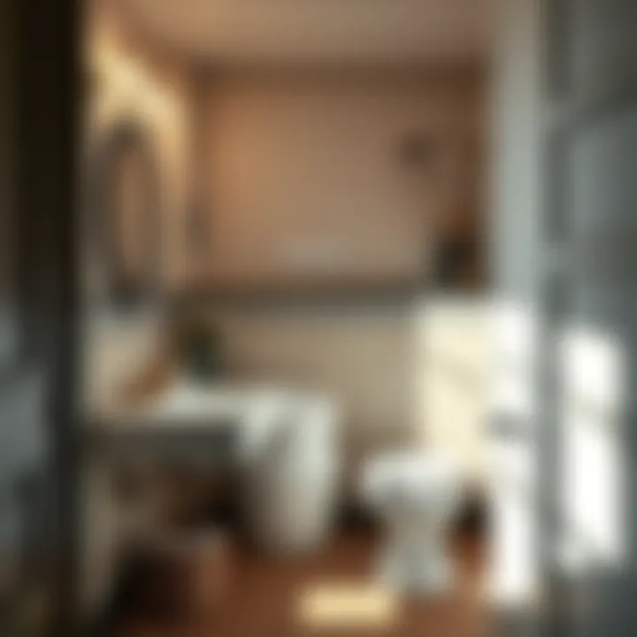 Charming classic bathroom with vintage tile work