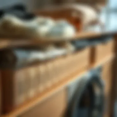 Quality Materials for Lasting Impressions Close-up of materials used in a luxurious folding table