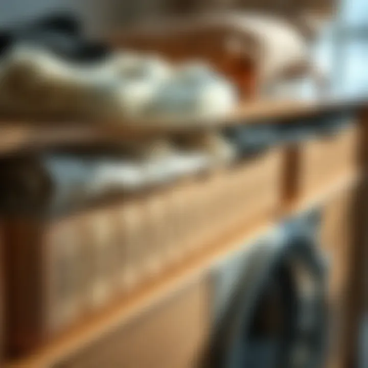 Quality Materials for Lasting Impressions Close-up of materials used in a luxurious folding table