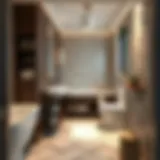 Innovative Storage Solutions for Compact Bathrooms Elegant compact bathroom with smart storage solutions