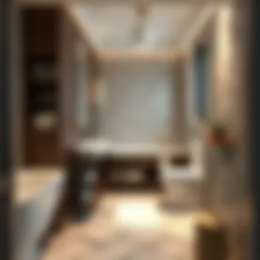 Innovative Storage Solutions for Compact Bathrooms Elegant compact bathroom with smart storage solutions