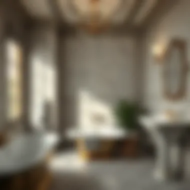 Detailed layout of budget allocation for renovation