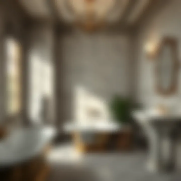 Detailed layout of budget allocation for renovation