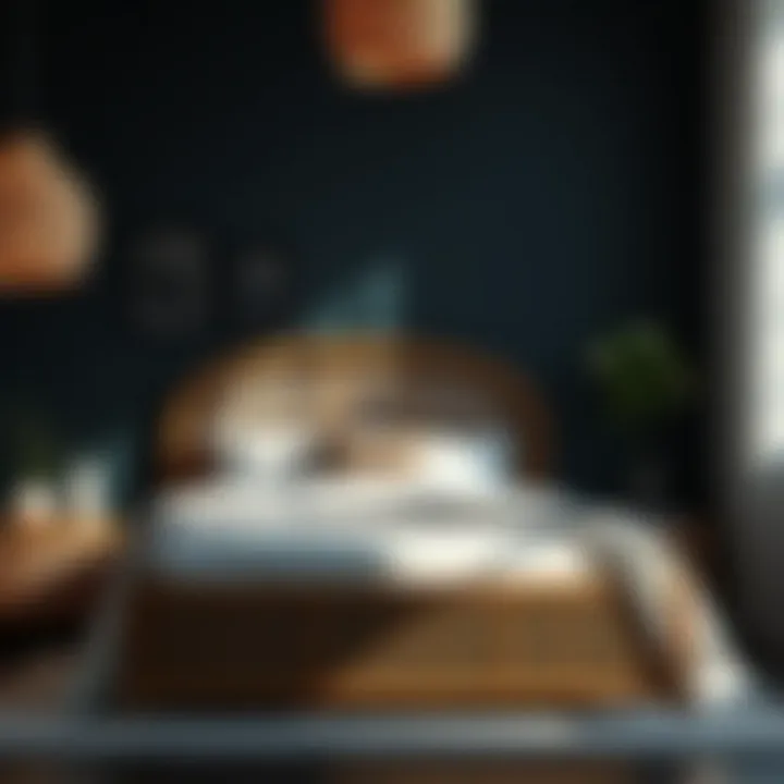 Enhancing Interior Aesthetics with Rattan Stylish rattan bedroom set enhancing modern interior aesthetics