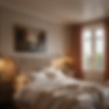 Warm Lighting for a Cozy Atmosphere Cozy bedroom illuminated with warm tones