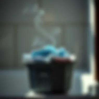 Demonstration of proper usage of laundry detergent packets