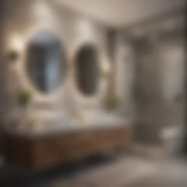 Elegant Bathroom Design Elegant bathroom design showcasing modern fixtures