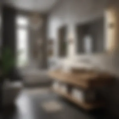 High-Quality Material Selection Selection of high-quality materials for a bathroom renovation