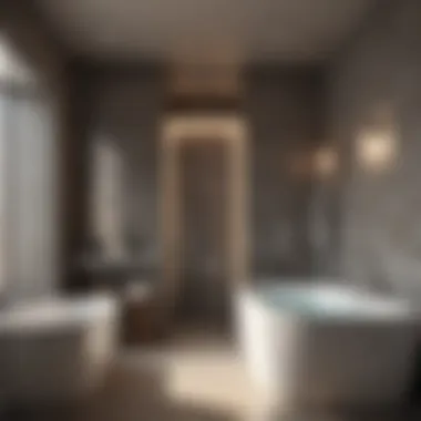 Spa-Like Bathroom Atmosphere Relaxing spa-like atmosphere in a beautifully remodeled bathroom