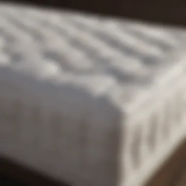 Illustration comparing different mattress types