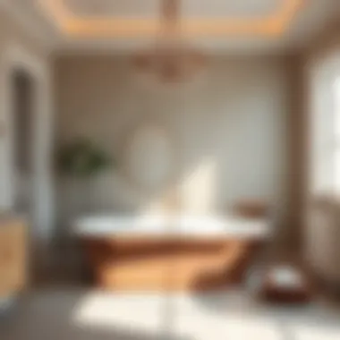 The Elegance of Copper Nickel in Modern Bathrooms Luxurious copper nickel bathtub in a stylish bathroom