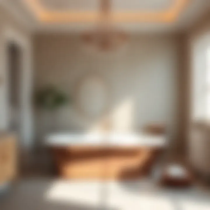 The Elegance of Copper Nickel in Modern Bathrooms Luxurious copper nickel bathtub in a stylish bathroom