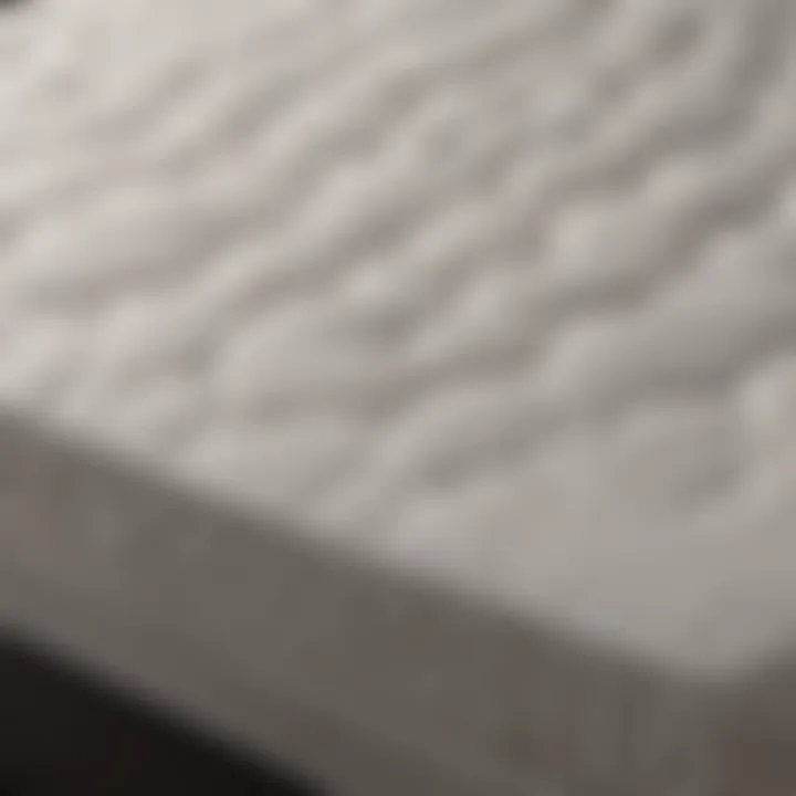 Comparison of different materials used in Davinci mattresses