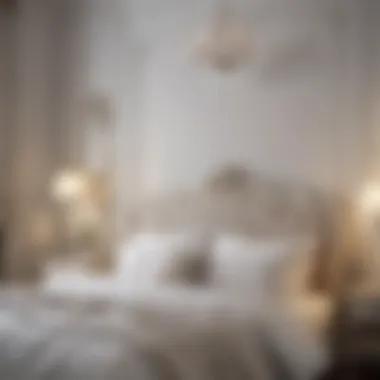 Color Palette for Tranquil White Queen Bedroom Color palette inspiration for a tranquil White Queen bedroom