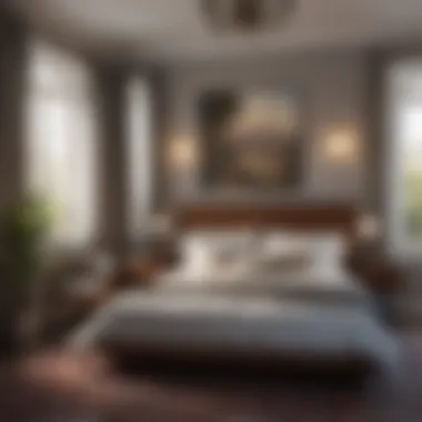 Transformative Results of Bedroom Painting Before and after comparison of bedroom painting
