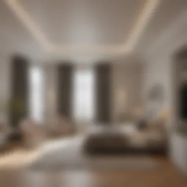 Ceiling Height and Lighting Impact Comparison of different ceiling heights and their lighting impact