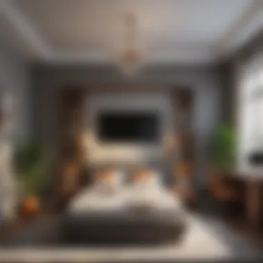 Maximizing Space with Multifunctional Furniture Cleverly arranged small bedroom with multifunctional furniture