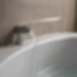 Innovative bathtub drain design preventing hair clogs