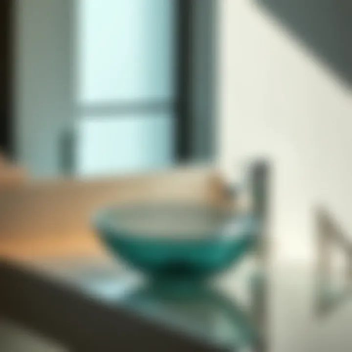 Contemporary Glass Basin Styles and Designs Contemporary design showcasing various glass basin styles