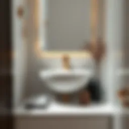 Compact extra small bathroom sink design showcasing modern aesthetics