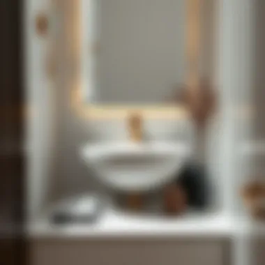 Compact extra small bathroom sink design showcasing modern aesthetics