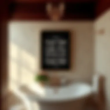 Inspirational Quotes Bathroom Art Inspirational quotes art piece designed for bathrooms