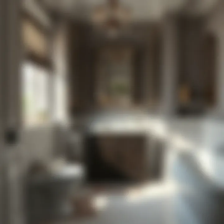 Classic Bathroom Storage Solution Stylish 18 inch cabinet in a classic bathroom setting