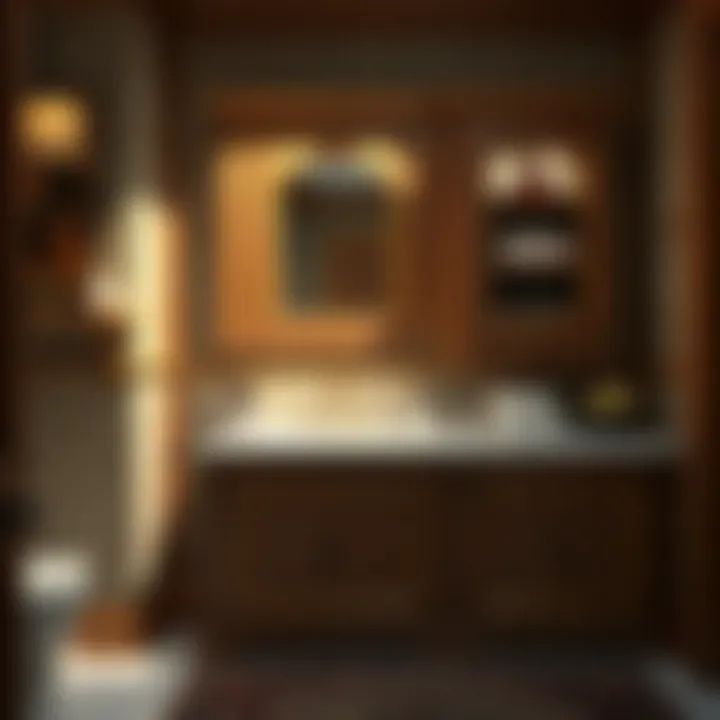 Functional Organization Features Functional 18 inch cabinet with organizational features