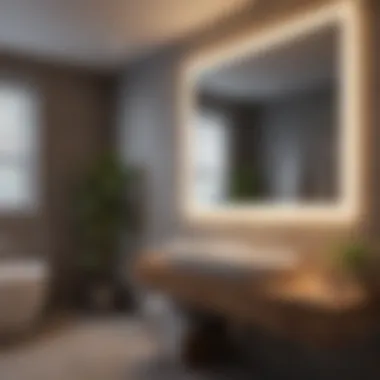 Mood-Enhancing Cove Lighting Mood-enhancing cove lighting creating a serene atmosphere