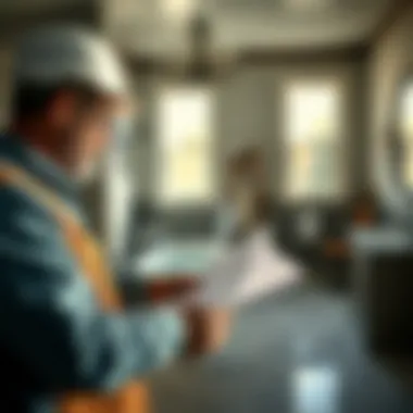 Choosing the Right Contractor for Your Remodel Professional contractor discussing plans with homeowners