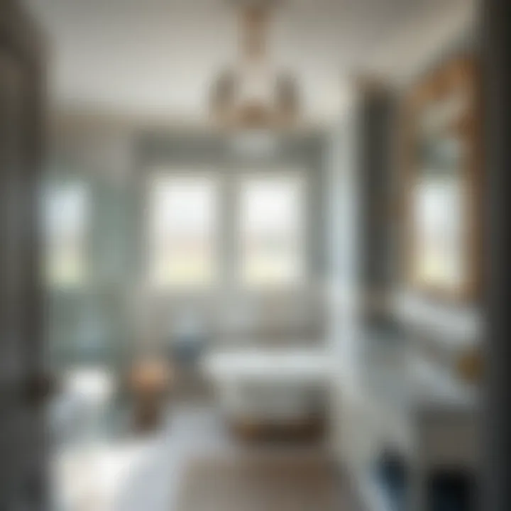 Transformative Bathroom Makeover Before and after images of a renovated bathroom