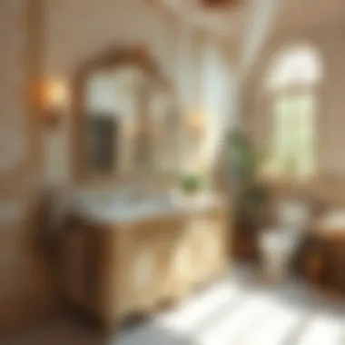 Understanding Pricing Options Various pricing tags associated with different bathroom vanity styles.