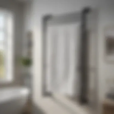 Stylish Towel Rack in Delta Windemere Collection Elegant Delta Windemere towel rack featuring modern design