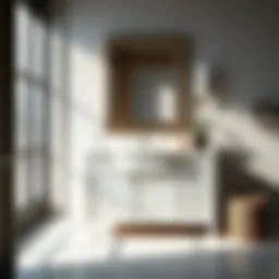 Elegant 24-inch bathroom vanity showcasing modern design