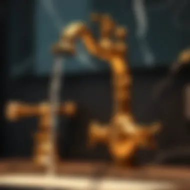 Eco-friendly faucet with water-saving features