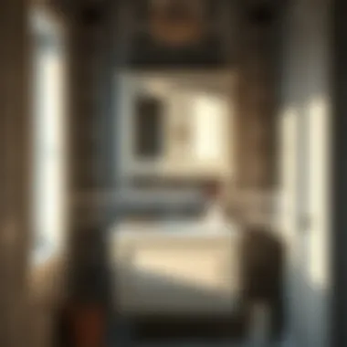 Aesthetic appeal of a 10 inch cabinet enhancing bathroom decor